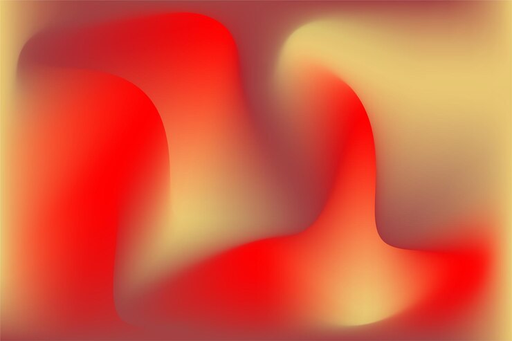 Vector un fondo rojo y amarillo con un patrón que dice la palabra cita en él