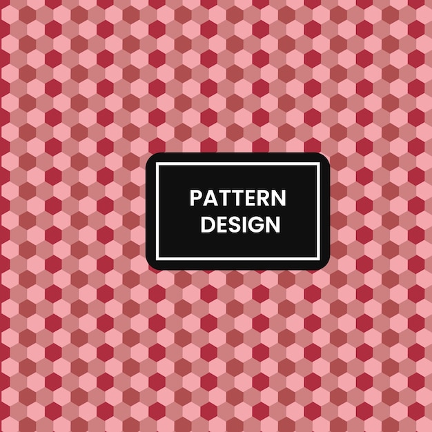 Un fondo rojo y blanco Diseño de patrón