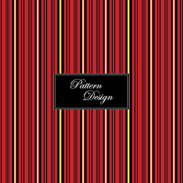 un fondo rojo con una etiqueta negra que dice diseño de algodón