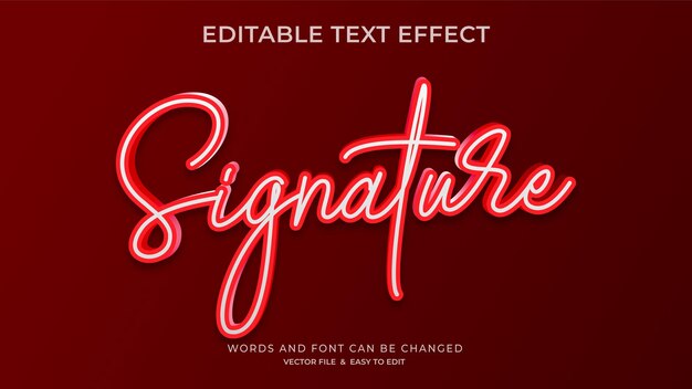 Un fondo rojo con la firma de la palabra en él