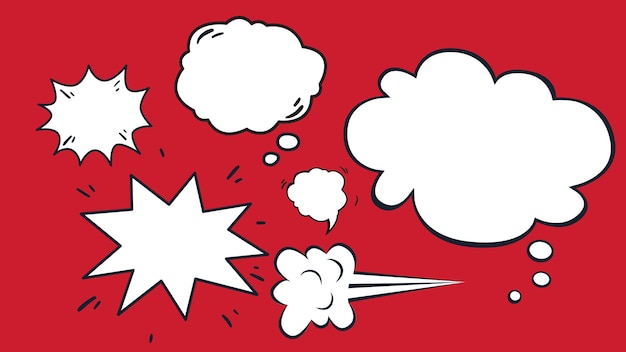 un fondo rojo con un fondo roja con las palabras humo y una nube de humo