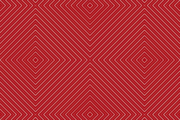 Fondo rojo geométrico con líneas que forman un patrón triangular