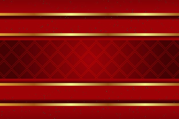 Fondo rojo de lujo Estilo moderno