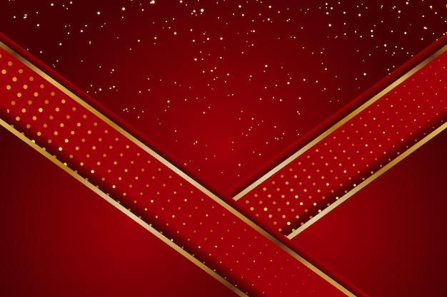 Fondo rojo de lujo Estilo moderno