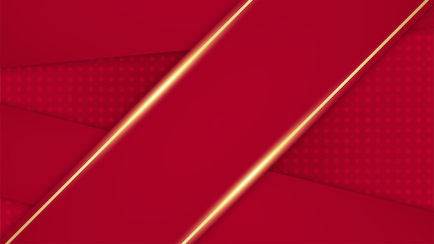 Fondo rojo mínimo abstracto con conceptos geométricos creativos y de gradiente mínimo para carteles, pancartas, imagen de concepto de página de destino