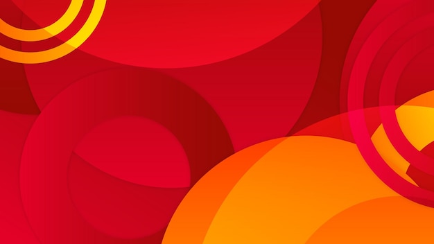 Fondo rojo naranja Geometría de fondo abstracta Brillo y vector de elementos de capa para el diseño de presentaciones Traje para negocios Institución corporativa Fiesta seminario y charlas festivas
