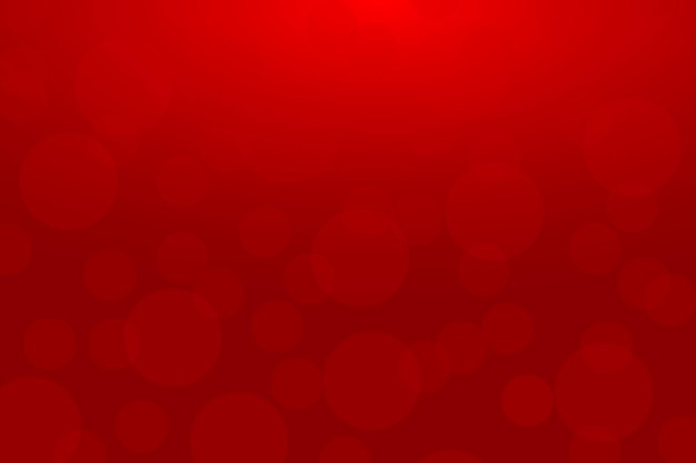 Fondo rojo de Navidad con luces y luces