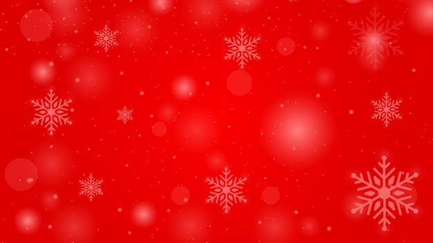 fondo rojo de Navidad
