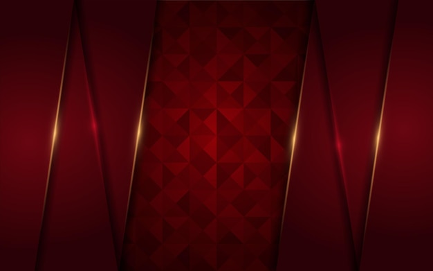 Fondo rojo oscuro moderno con diseño de capa de superposición de efecto de textura