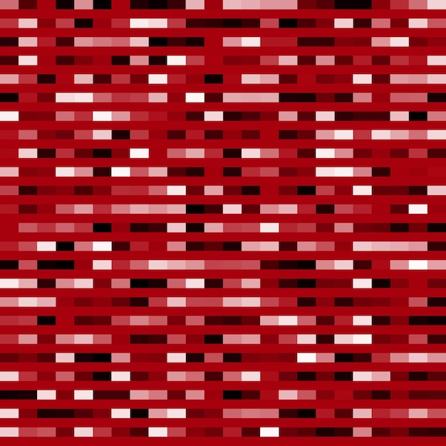 Un fondo rojo con un patrón de cuadrados.