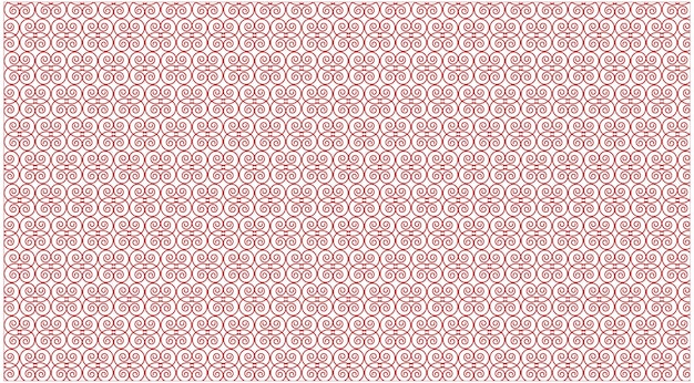 un fondo rojo con un patrón de flores