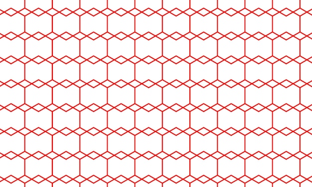 Fondo rojo patrón geométrico