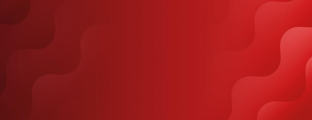 Fondo rojo con un patrón ondulado