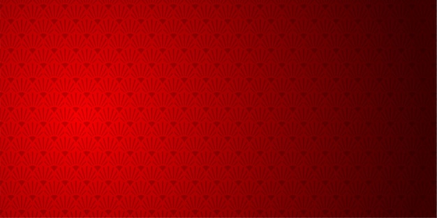 Fondo rojo con patrón oriental