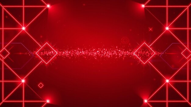 un fondo rojo con un patrón rojo y blanco de estrellas y un fondo roja