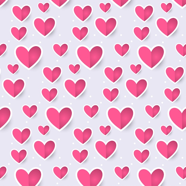 Fondo romántico lindo del día de tarjeta del día de san valentín de los corazones