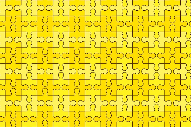 Fondo con rompecabezas amarillos