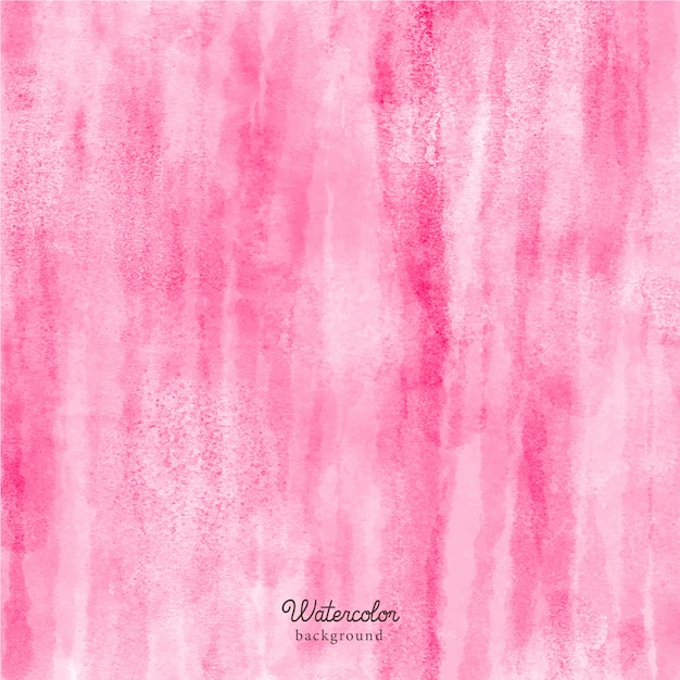 Fondo rosa abstracto de acuarela