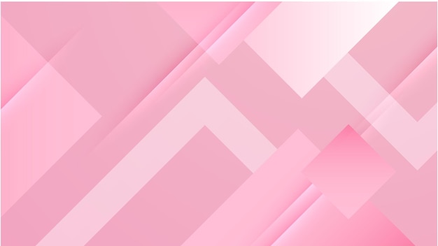 Fondo rosa abstracto Fondo de formas modernas rosa para plantilla de banner