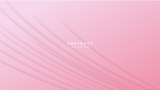 Fondo rosa abstracto para presentación de fondo de banner corporativo de negocios y mucho más Vector Premium