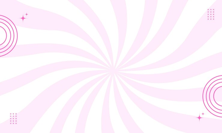 Un fondo rosa con un diseño en espiral y un círculo rosa en el medio