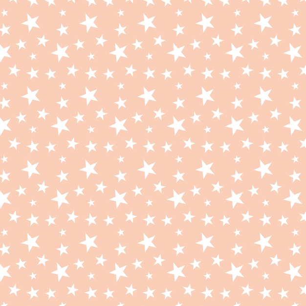 el fondo rosa con estrellas blancas en el medio