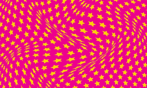 un fondo rosa con estrellas en el centro