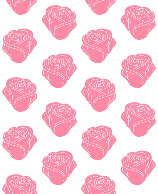 Un fondo rosa con un fondo blanco con un diseño rosa que dice "amor".