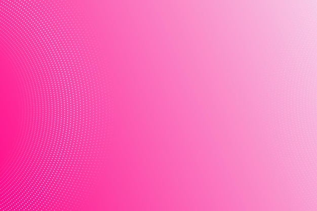 un fondo rosa con un fondo rosado con un círculo blanco