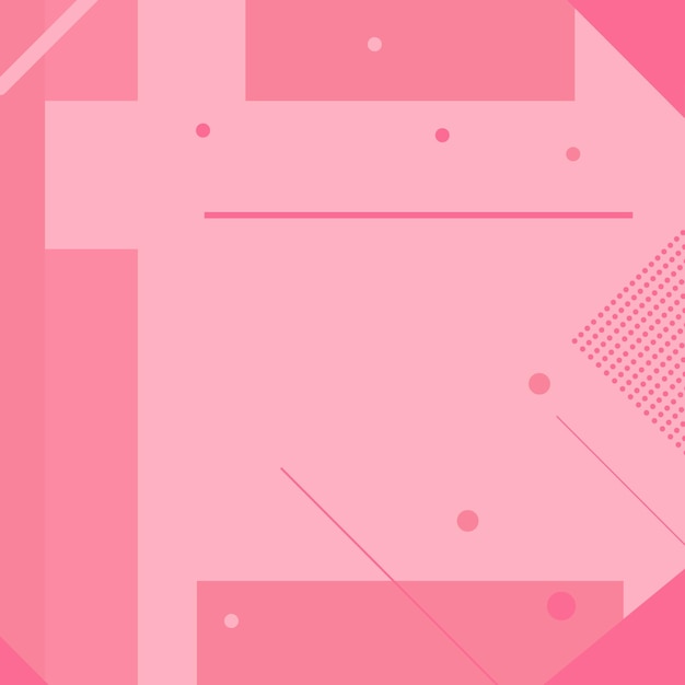 Fondo rosa geométrico abstracto