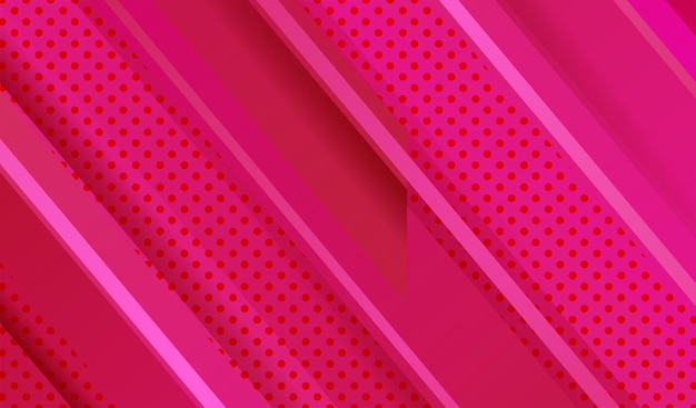 Fondo rosa geométrico moderno con líneas diagonales y textura de medio tono