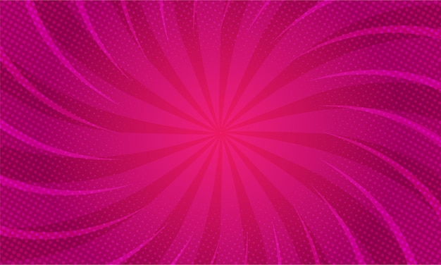 Fondo rosa de historieta cómica en blanco