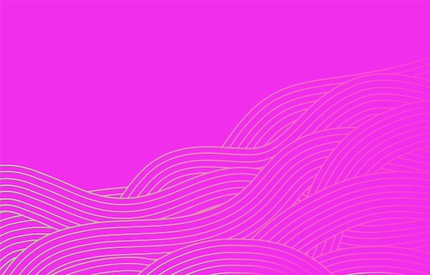 Un fondo rosa con una línea en el medio que dice la palabra