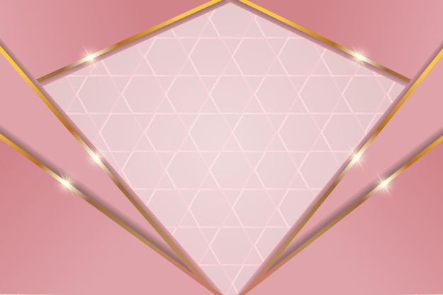 Fondo rosa de lujo Estilo moderno