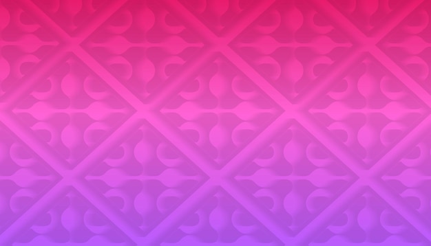 Vector un fondo rosa y morado con un patrón que dice 'el amor está en el medio'