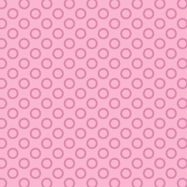 fondo rosa con un patrón de círculos
