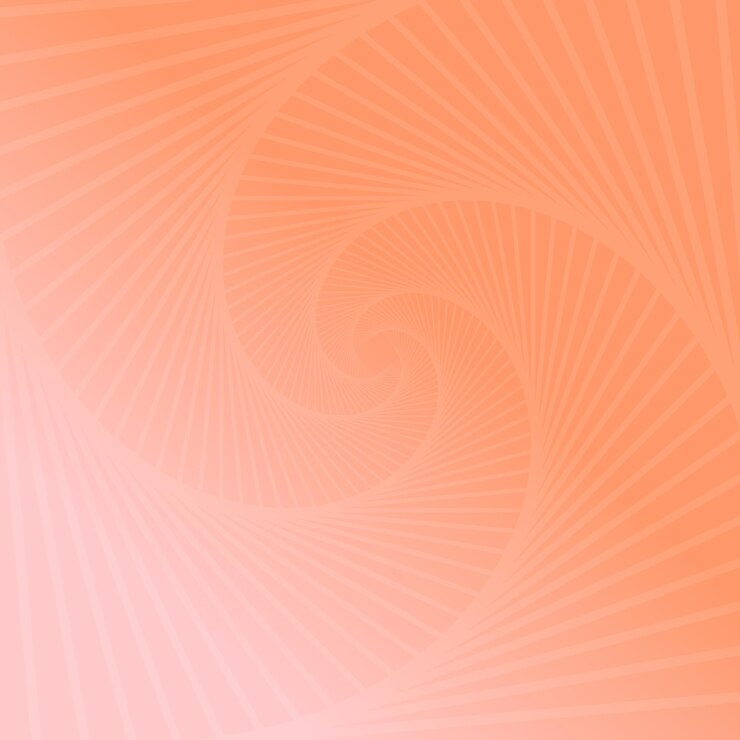 un fondo rosa con un patrón de líneas y una espiral