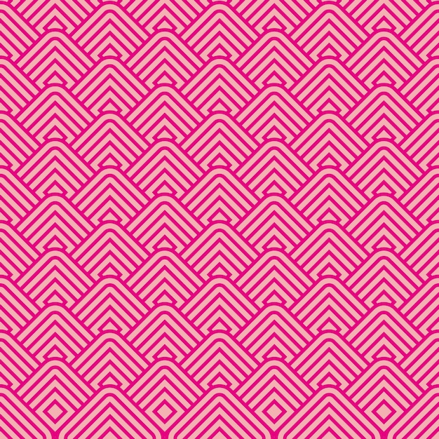 un fondo rosa con un patrón de líneas