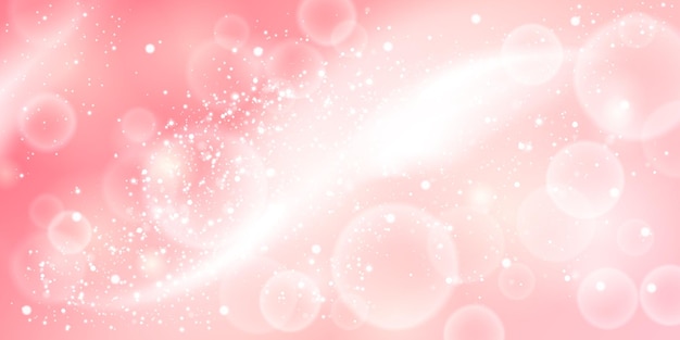 Fondo rosa yque sutil con efecto bokeh fondo rosa abstracto con chispas de brillo y suave