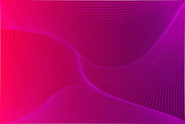 Fondo rosado abstracto con líneas