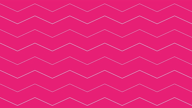 Vector un fondo rosado con líneas en zigzag