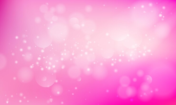 Vector fondo rosado vectorial con diseño de bokeh brillante y brillante