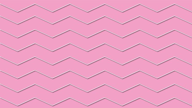 un fondo rosado con zig-zag