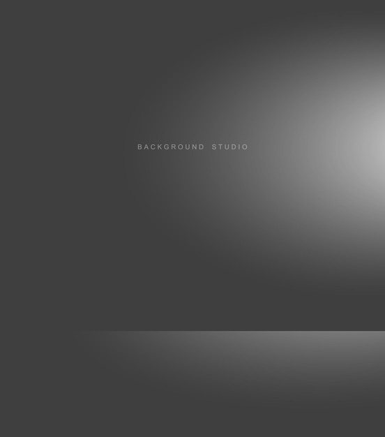 Fondo de la sala de estudio de color gris oscuro
