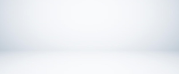 El fondo de la sala de estudio de color gris vacío se puede usar para el fondo y la visualización del producto Banner para anunciar el producto