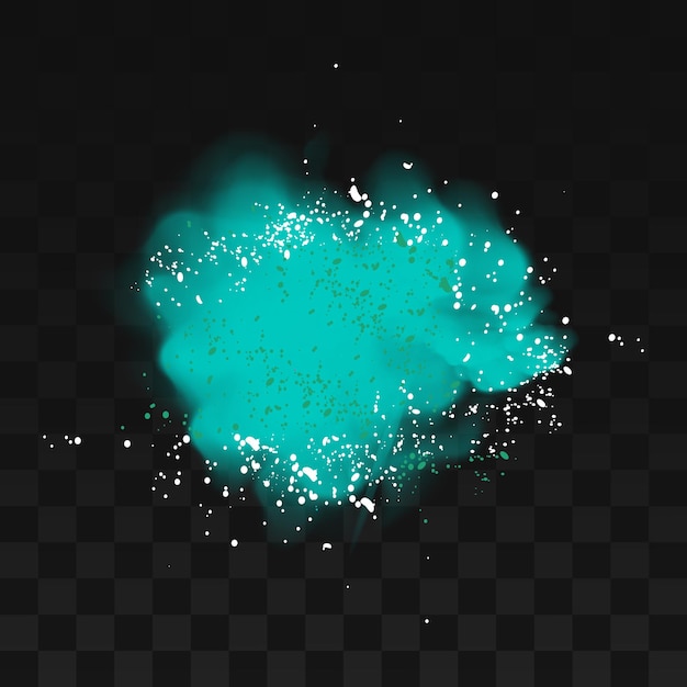 El fondo de salpicaduras de color verde