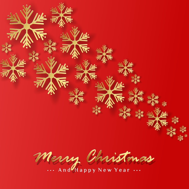 Fondo de saludo de feliz Navidad