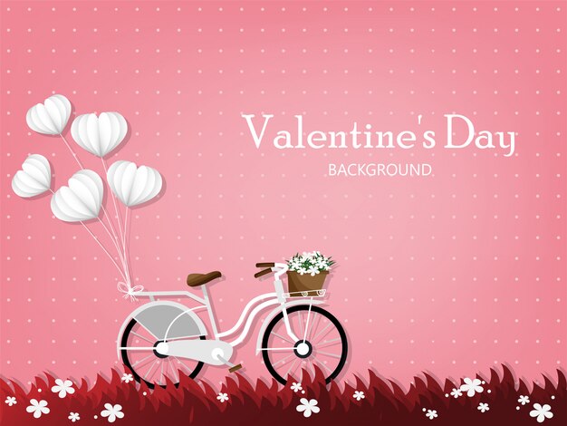 Fondo de San Valentín.