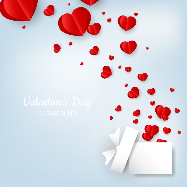 Fondo de San Valentín.