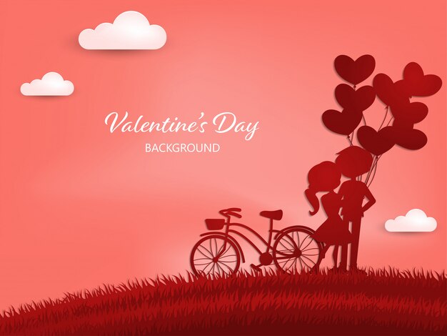 Fondo de San Valentín.